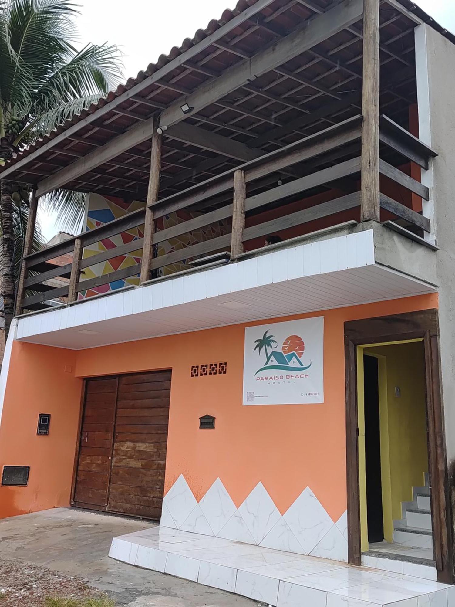 Paraiso Beach Hostel E Pousada Santa Cruz Cabralia Exterior photo