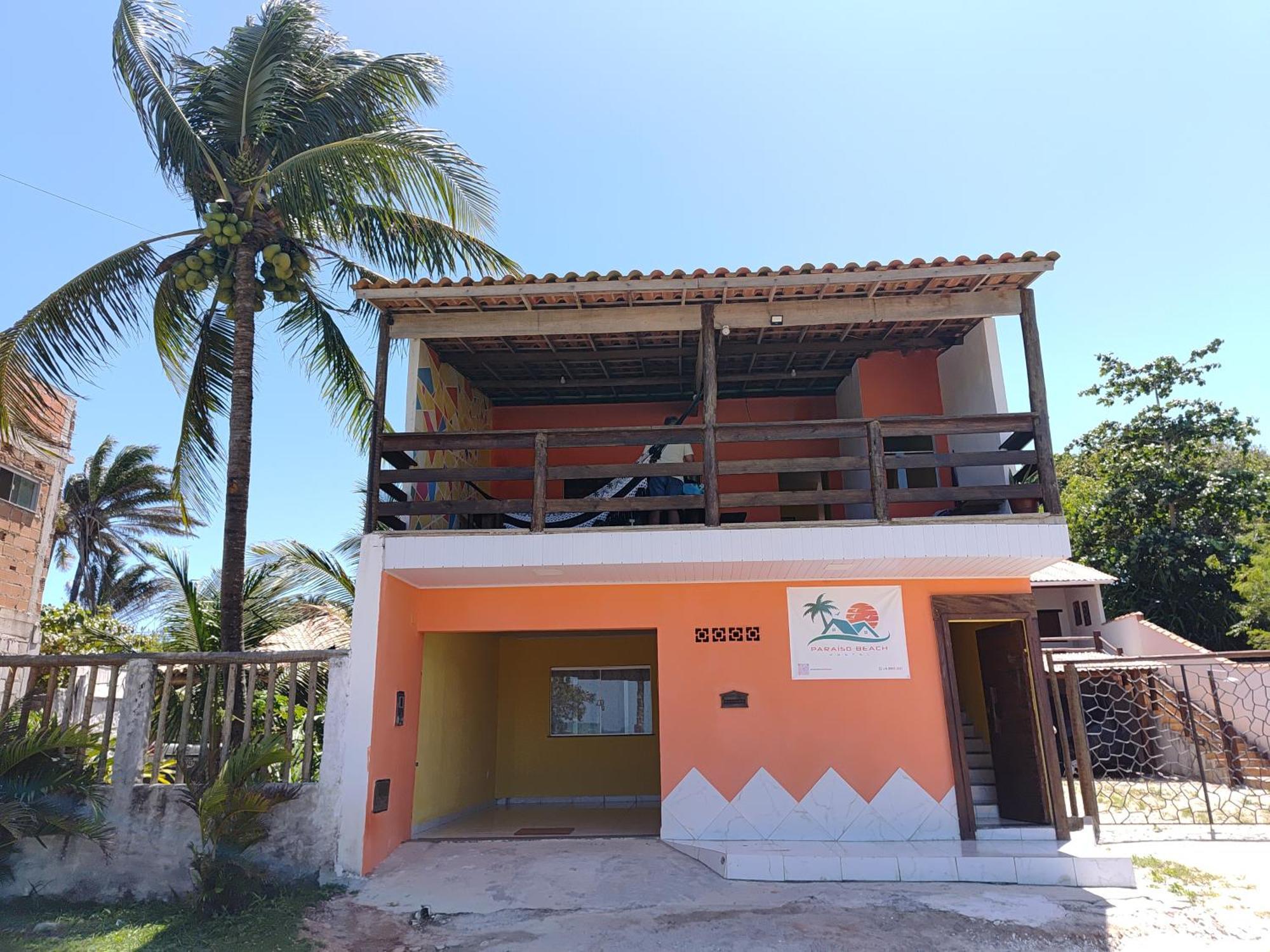 Paraiso Beach Hostel E Pousada Santa Cruz Cabralia Exterior photo